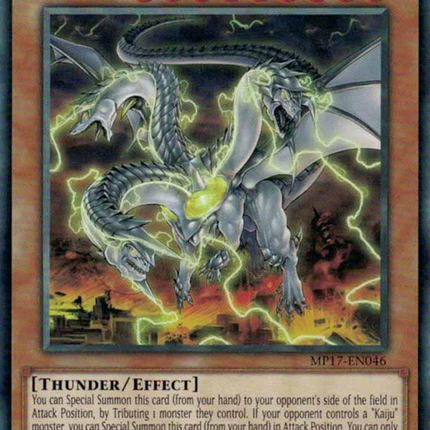 Thunder King, the Lightningstrike Kaiju [MP17-EN046] Rare