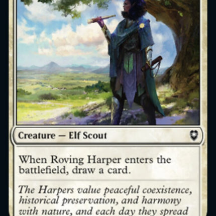 Roving Harper [Commander Legends: Battle for Baldur's Gate]