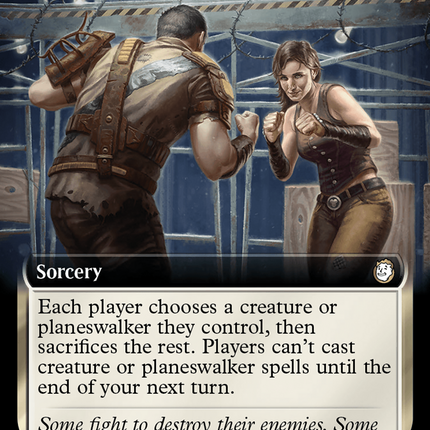 Single Combat (Extended Art) (Surge Foil) [Fallout]
