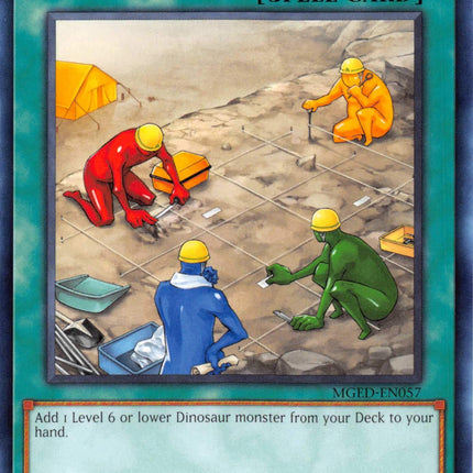 Fossil Dig [MGED-EN057] Rare