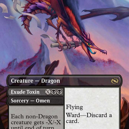 Scavenger Regent (Borderless) [Tarkir: Dragonstorm]