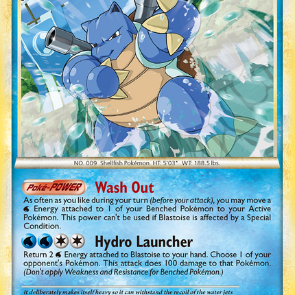 Blastoise (13/95) [HeartGold & SoulSilver: Unleashed]
