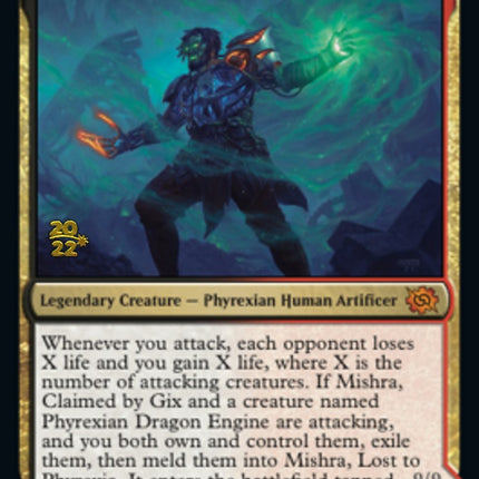 Mishra, Claimed by Gix [The Brothers' War Prerelease Promos]
