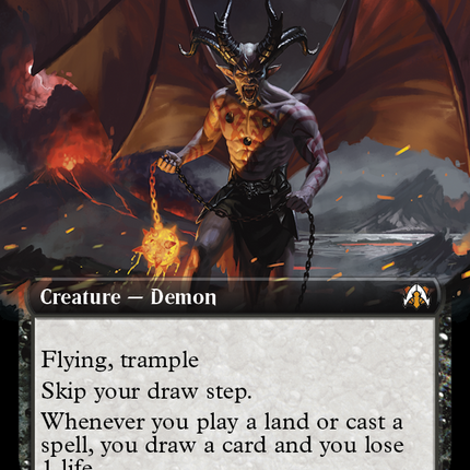 Infernal Sovereign (Extended Art) [March of the Machine Commander]