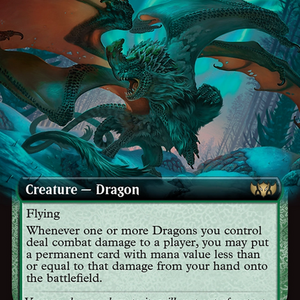 Broodcaller Scourge (Extended Art) [Tarkir: Dragonstorm Commander]