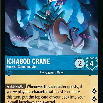 Ichabod Crane - Bookish Schoolmaster (148/204) [Whispers in the Well]