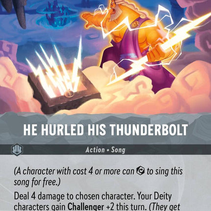 He Hurled His Thunderbolt (Epic) (222/204) [Whispers in the Well]