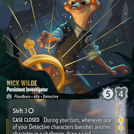 Nick Wilde - Persistent Investigator (Enchanted) (239/204) [Whispers in the Well]