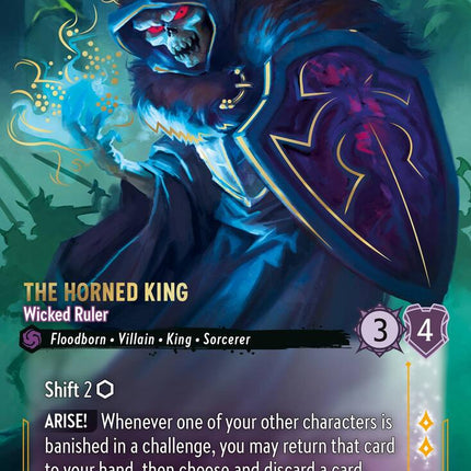 The Horned King - Wicked Ruler (Enchanted) (226/204) [Whispers in the Well]