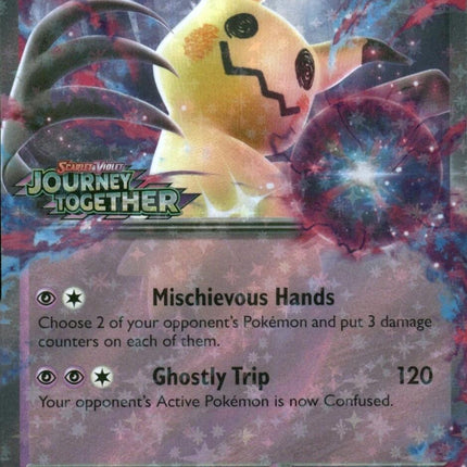 Mimikyu ex (069/159) (Journey Together Stamped) [Miscellaneous Cards]