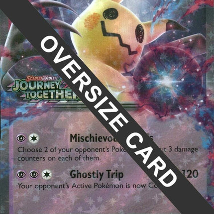 Mimikyu ex (069/159) (Journey Together Stamped) (Jumbo Card) [Miscellaneous Cards]
