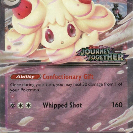 Alcremie ex (075/159) (Journey Together Stamped) [Miscellaneous Cards]