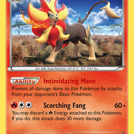 Pyroar (20/106) [XY: Flashfire]