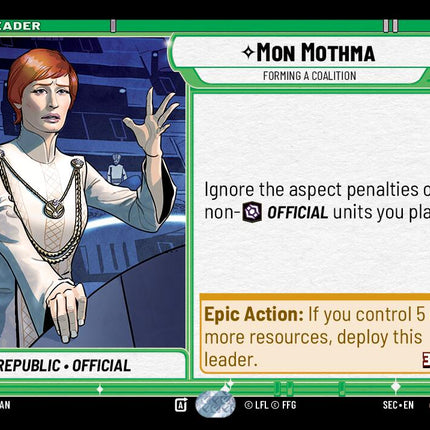 Mon Mothma - Forming a Coalition (9/264) (9/264) [Secrets of Power]
