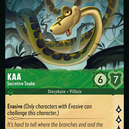 Kaa - Secretive Snake (79/204) [Whispers in the Well]