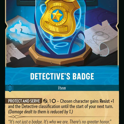 Detective's Badge (166/204) [Whispers in the Well]