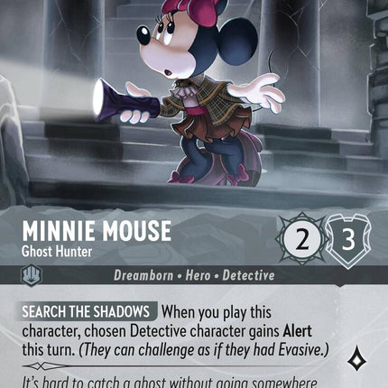 Minnie Mouse - Ghost Hunter (Epic) (220/204) [Whispers in the Well]