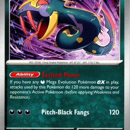 Seviper (062/094) [Mega Evolution: Phantasmal Flames]