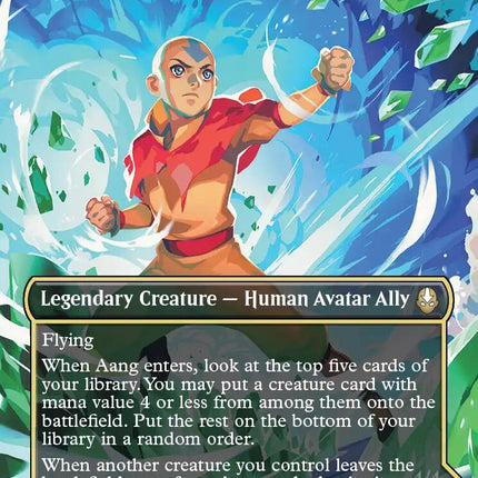 Aang, at the Crossroads (Borderless) [Avatar: The Last Airbender]
