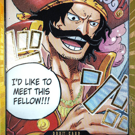 DON!! Card (Gol.D.Roger) (Gold) [Carrying On His Will]