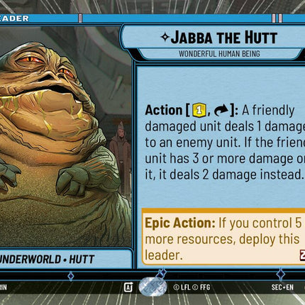 Jabba the Hutt - Wonderful Human Being (Hyperspace) (266) (266) [Secrets of Power]