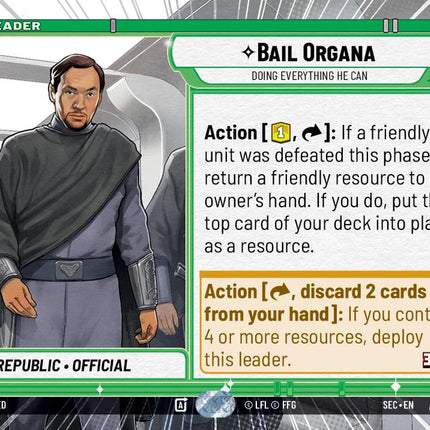 Bail Organa - Doing Everything He Can (Hyperspace) (272) (272) [Secrets of Power]