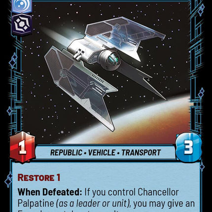 The Chancellor's Shuttle - Grim Harbinger (Foil) (537) (537) [Secrets of Power]