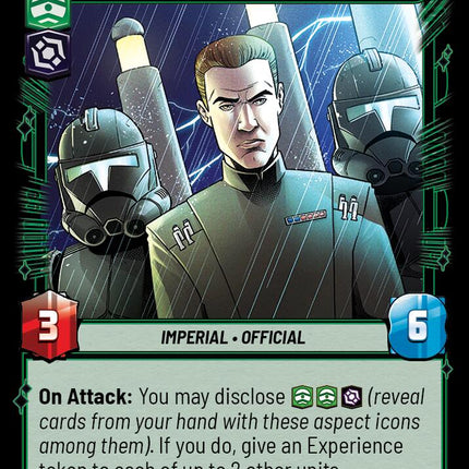 Vice Admiral Rampart - On Schedule (Foil) (595) (595) [Secrets of Power]