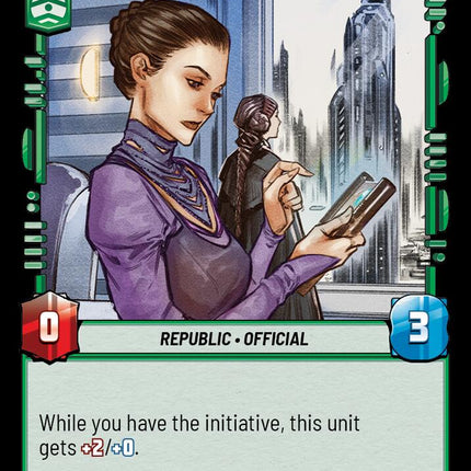 Senator's Aide (618) (Foil) (618) [Secrets of Power]