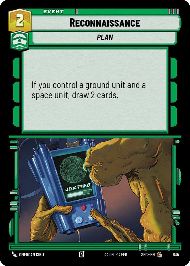 Reconnaissance (635) (Foil) (635) [Secrets of Power]