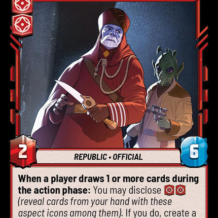 Chairman Papanoida - Undaunted Diplomat (Foil) (669) (669) [Secrets of Power]