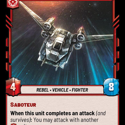 Saw Gerrera's U-Wing - Wing (684) - Breaking the Rules (Foil) (684) (684) [Secrets of Power]