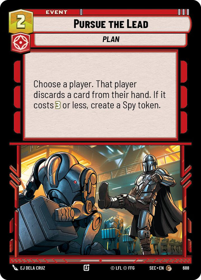 Pursue the Lead (688) (Foil) (688) [Secrets of Power]