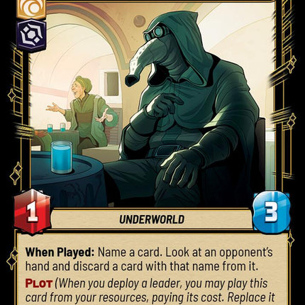 Garindan - Information Broker (Foil) (696) (696) [Secrets of Power]