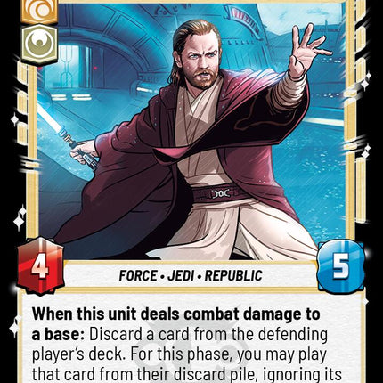 Obi-Wan Kenobi - Wan Kenobi (715) - Finding What Doesn't Exist (Foil) (715) (715) [Secrets of Power]