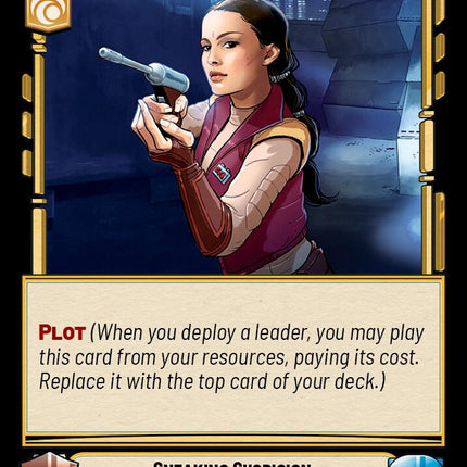 Sneaking Suspicion (736) (Foil) (736) [Secrets of Power]