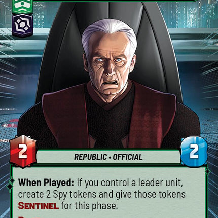 Chancellor Palpatine - I Am the Senate (Hyperspace) (346) (346) [Secrets of Power]