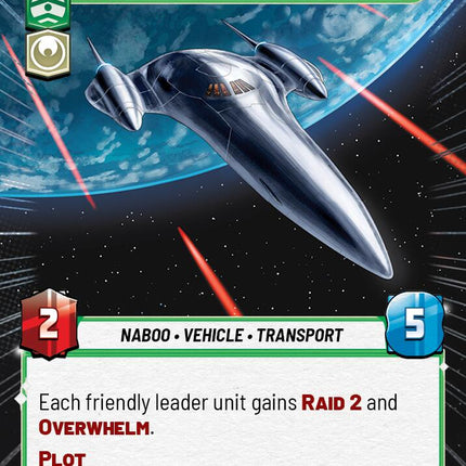 Naboo Royal Starship - Fit For A Queen (Hyperspace) (363) (363) [Secrets of Power]