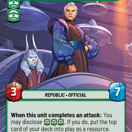 Chancellor Valorum - Civil Servant (Hyperspace) (371) (371) [Secrets of Power]