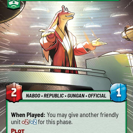 Jar Jar Binks - Mesa Propose (Hyperspace) (375) (375) [Secrets of Power]