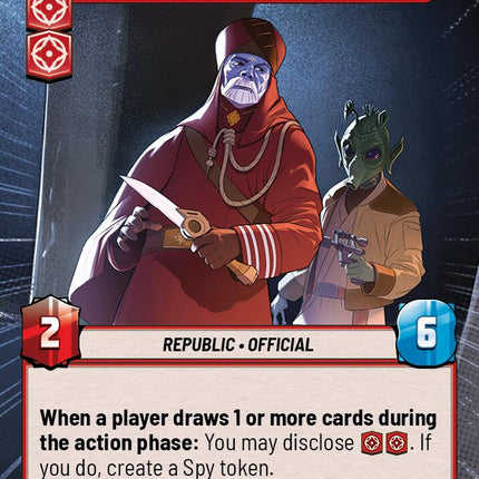 Chairman Papanoida - Undaunted Diplomat (Hyperspace) (423) (423) [Secrets of Power]