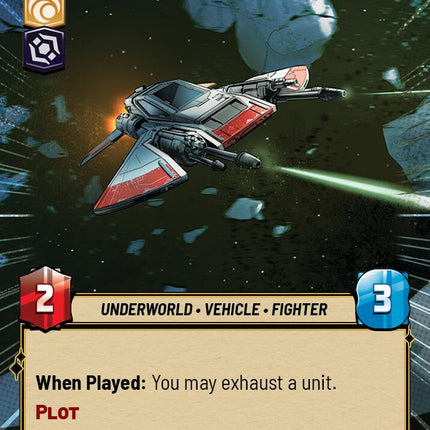 Lurking Snub Fighter (453) (Hyperspace) (453) [Secrets of Power]