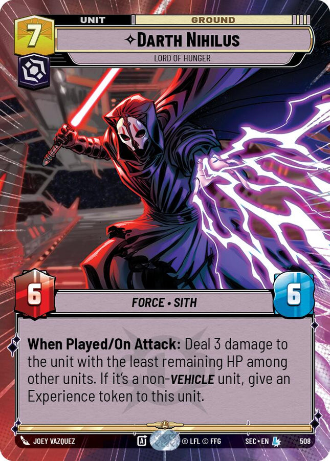 Darth Nihilus - Lord of Hunger (Hyperspace) (508) (508) [Secrets of Power]