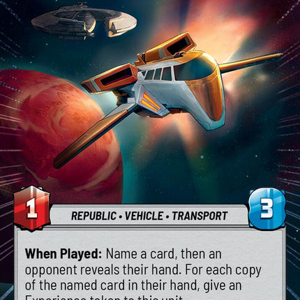 Inspector's Shuttle (524) (Hyperspace) (524) [Secrets of Power]