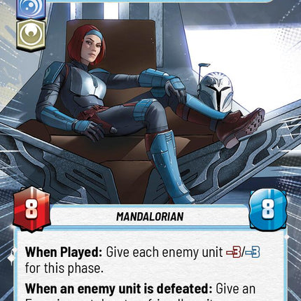 Bo-Katan Kryze - Katan Kryze (807) - Alone (Hyperspace Foil) (807) (807) [Secrets of Power]