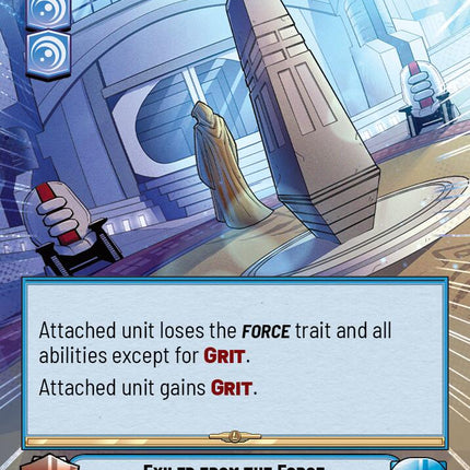 Exiled from the Force (810) (Hyperspace Foil) (810) [Secrets of Power]
