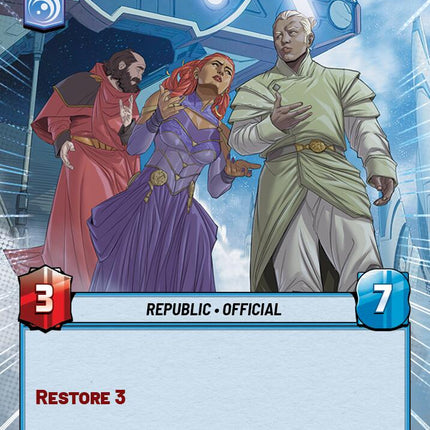 Alderaanian Envoys (822) (Hyperspace Foil) (822) [Secrets of Power]