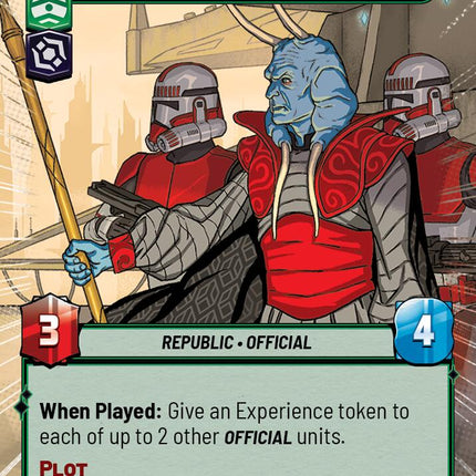 Mas Amedda - Accomplice to Power (Hyperspace Foil) (840) (840) [Secrets of Power]