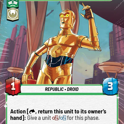 C-3PO - Anything I Might Do? (Hyperspace Foil) (849) (849) [Secrets of Power]