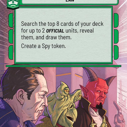 Convene the Senate (884) (Hyperspace Foil) (884) [Secrets of Power]